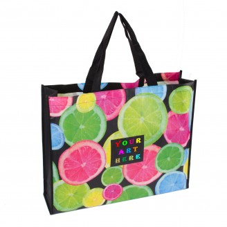 Full Imprint Laminated Tote Bag